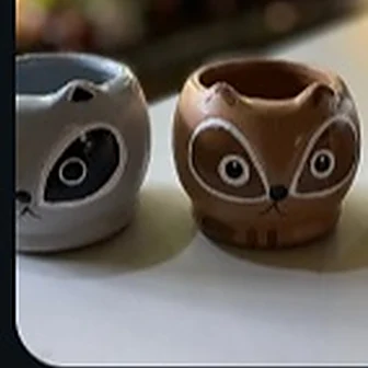 Vasos bichinhos selva — Vaso da Floricultura Cantinho da Suculenta